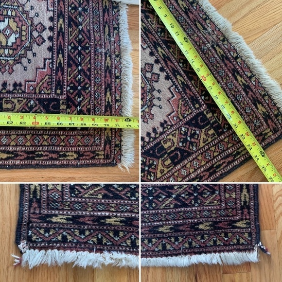 Vintage Hand-Knotted Runner Carpet (6’ x 2’) - Picture 6 of 7